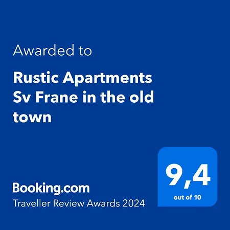 Rustic Apartments Sv Frane In The Old Town Šibenik Exterior foto