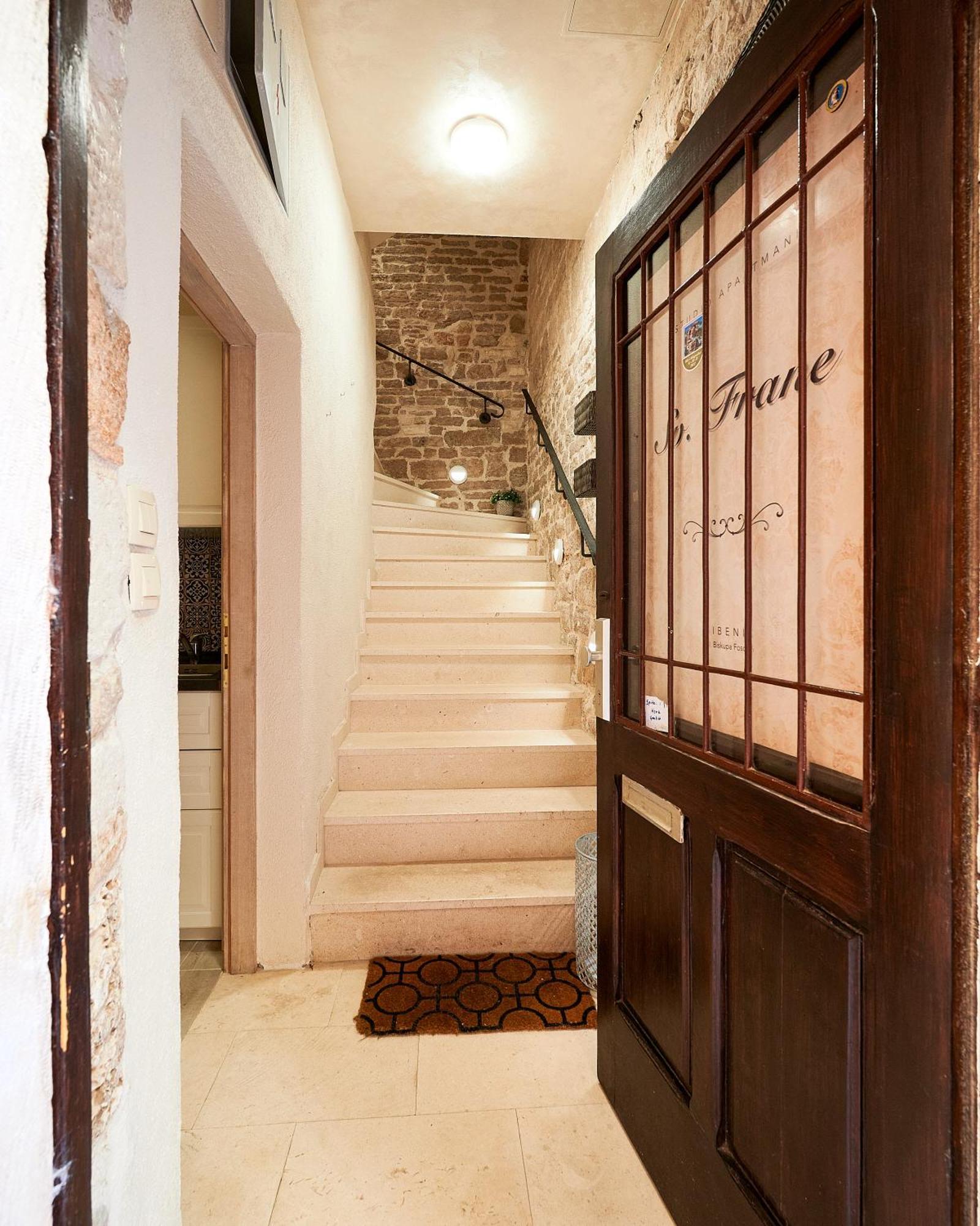 Rustic Sv Frane In The Old Town Šibenik